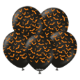 Kalisan 12&quot; Halloween Bats Black (25 Per Bag)