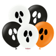 Kalisan 12&quot; Halloween Face 1 (25 Per Bag)