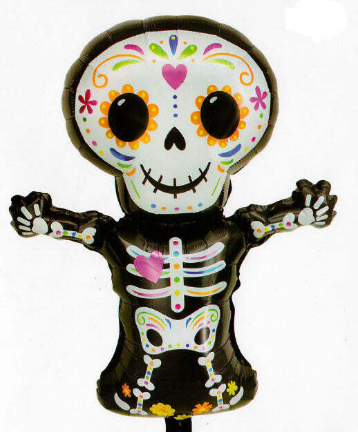 Anagram Day of the dead Standing Skeleton