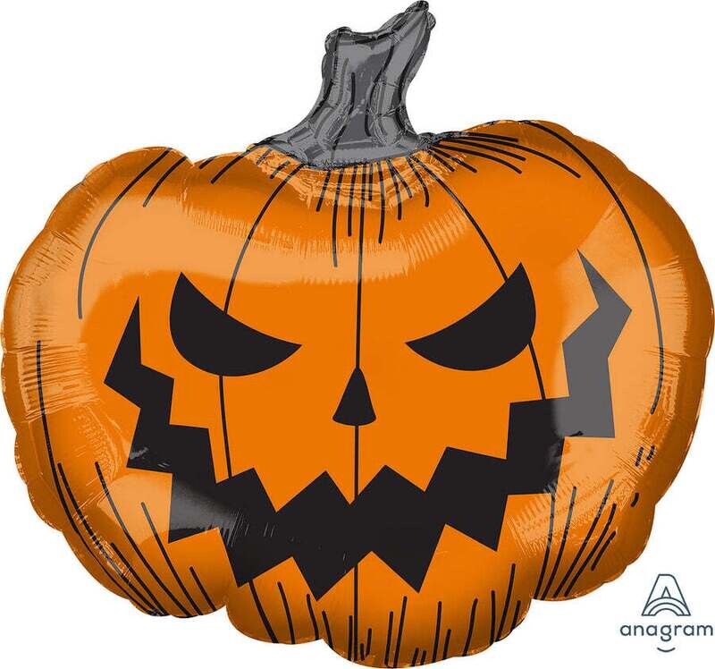 Anagram Evil Pumpkin Foil Balloon