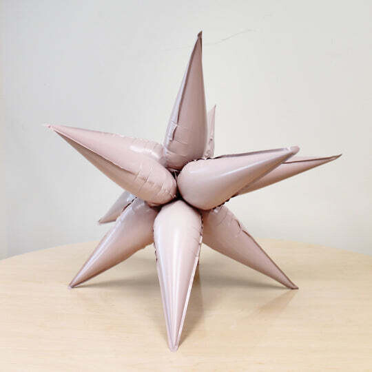 Ellie&#39;s 26&quot;  Blush Starburst Cluster Balloon