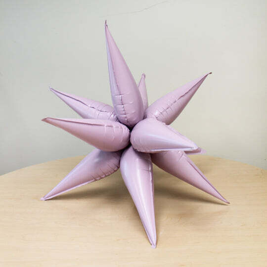 Ellie&#39;s 26&quot;  Pink Starburst Cluster Balloon