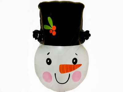 23" Snowman with Hat Balloon