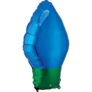 Anagram 22&quot; Blue Christmas Light Bulb
