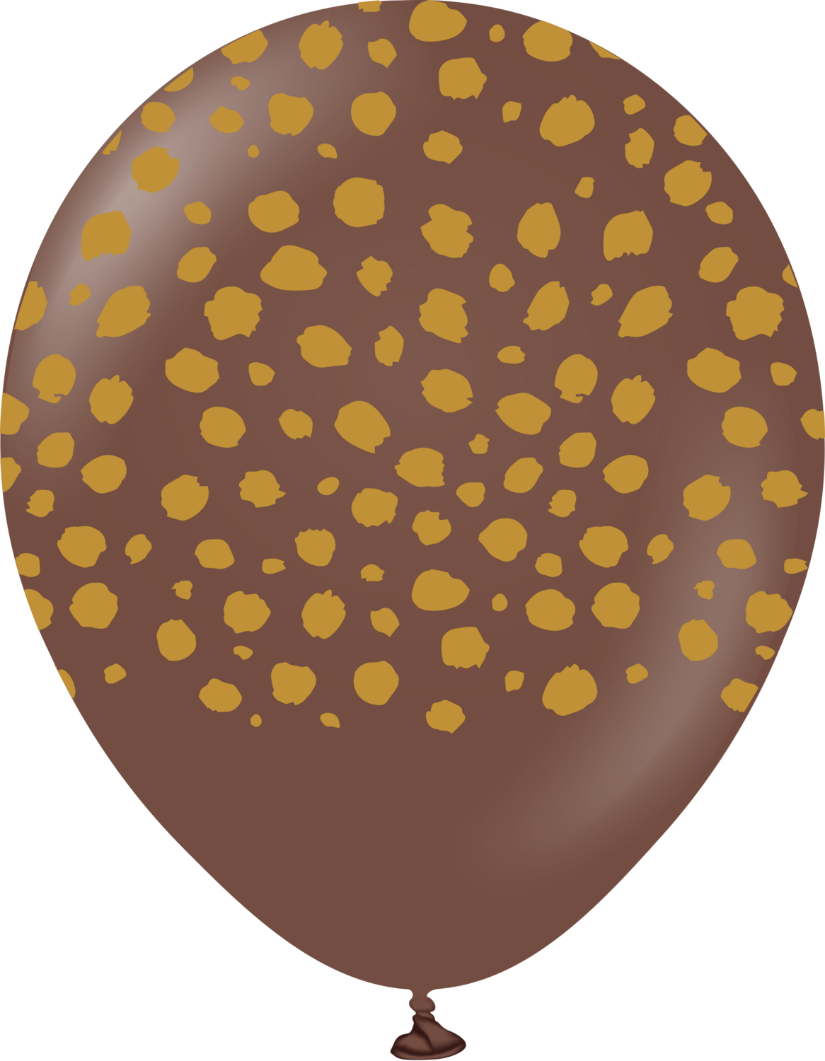Kalisan 12" Cheetah Chocolate Brown (25 Per Bag)