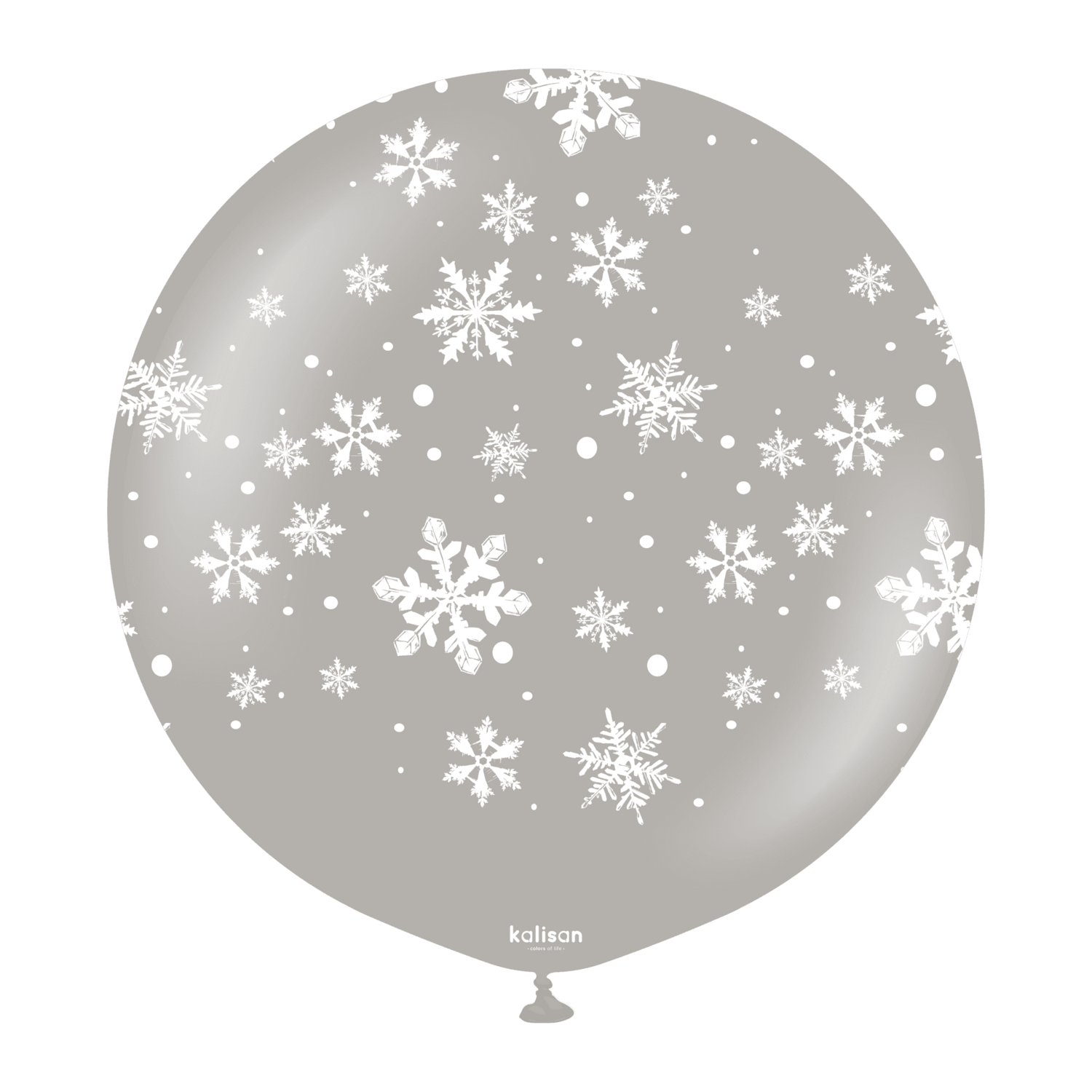 Kalisan 24" Christmas Snowflake Gray