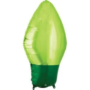 Anagram 22&quot; Green Christmas Light Bulb