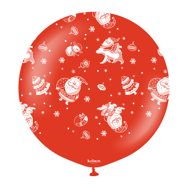 Kalisan 24&quot; Christmas Santa Claus Red
