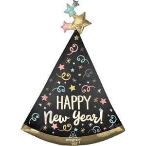 Anagram 27&quot; Confetti Satin New Year