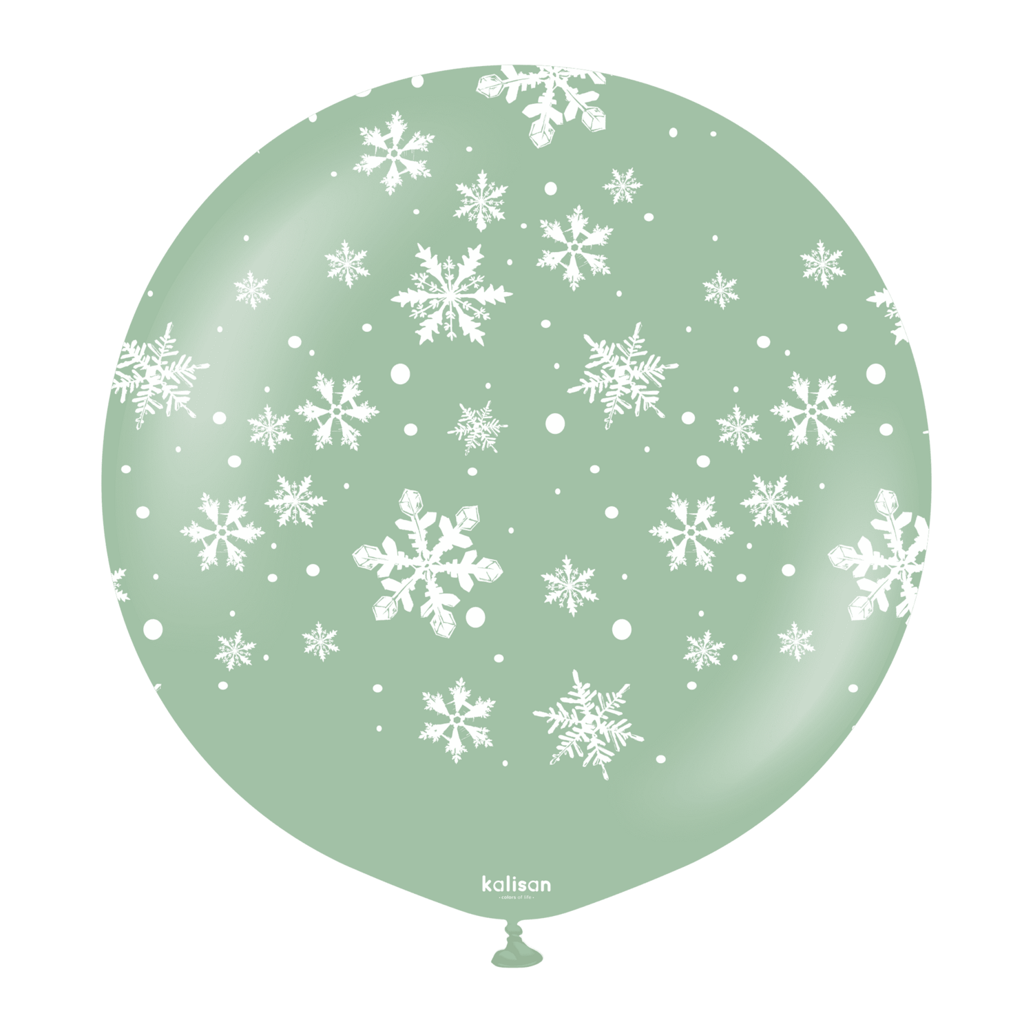 Kalisan 24&quot; Christmas Snowflake Winter Green