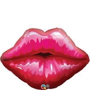 Qualatex 30" Big Red Kissey Lips
