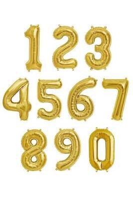 16" Gold Number ( Choose Color)