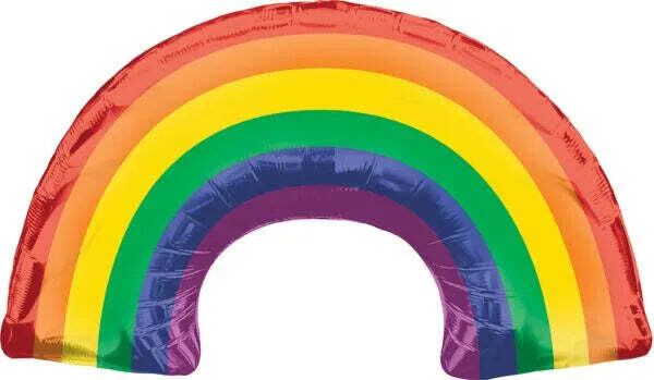 Anagram 34&quot; Rainbow Balloon