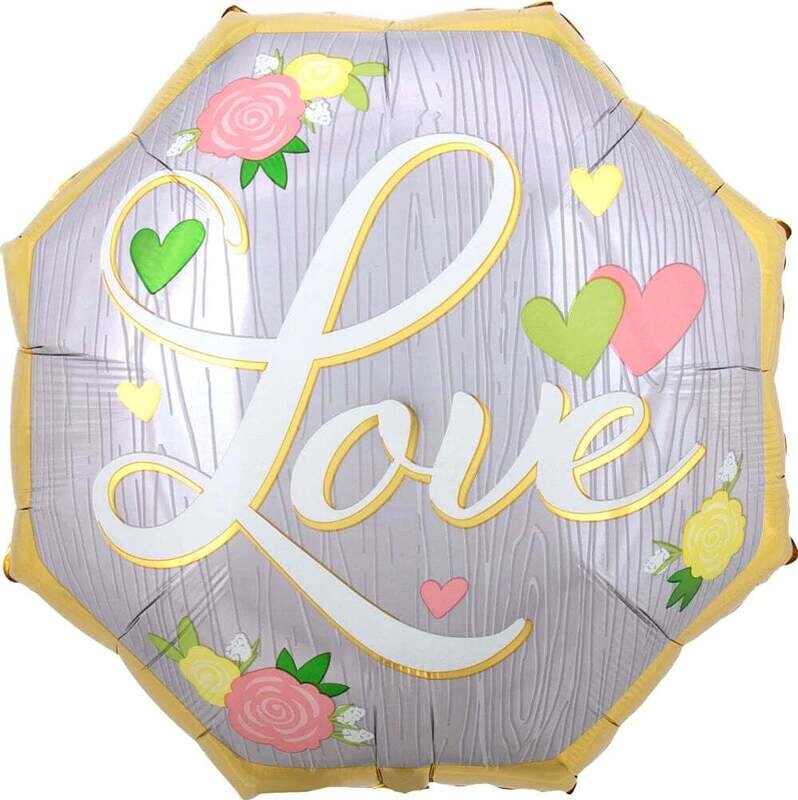 Anagram 22&quot; Love Floral SuperShape