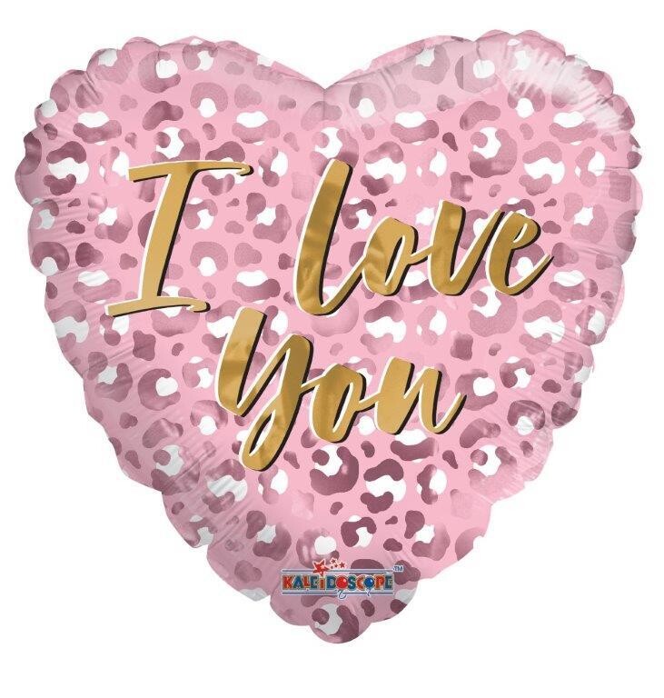 ConverUSA 18&quot; I Love You Pink Heart Balloon
