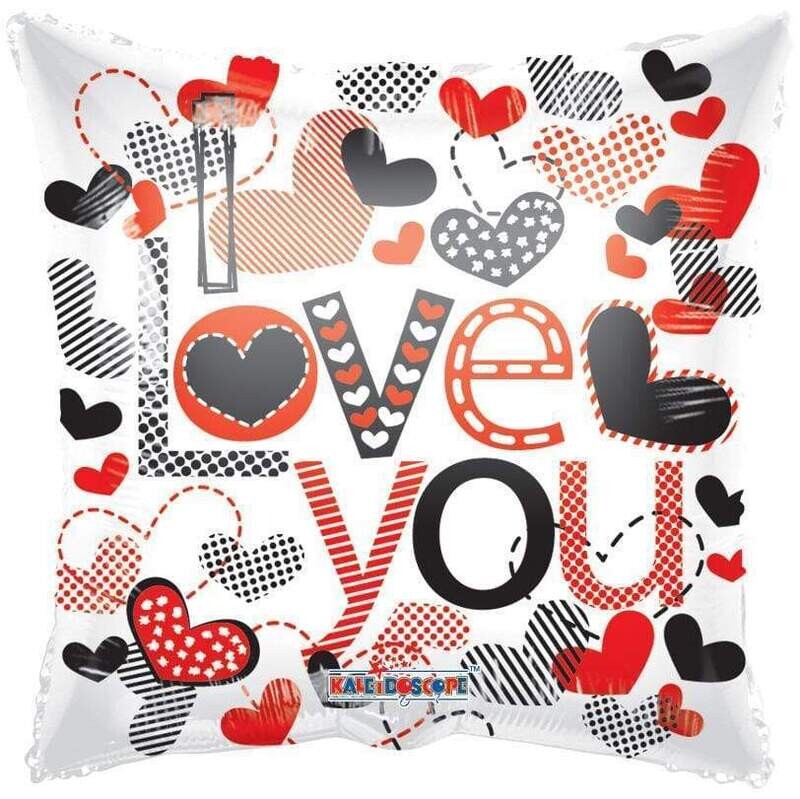 ConverUSA 18&quot; I Love You Hearts Balloon