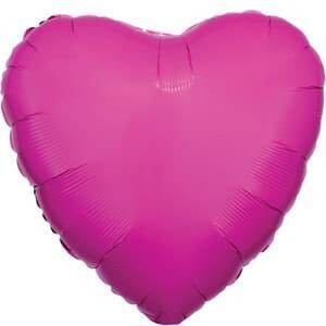 Anagram 18" Bright Bubble Gum Pink Heart