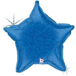 Betallic 21" Blue Holographic Star