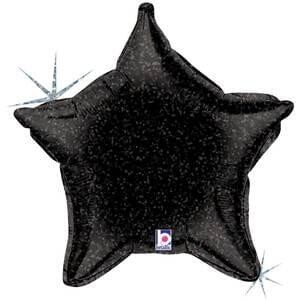 Betallic 21" Black Holographic Star