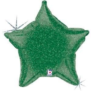 Betallic 21" Green Holographic Star