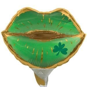 Satin Infused St. Pat&#39;s Lips Mini Shape