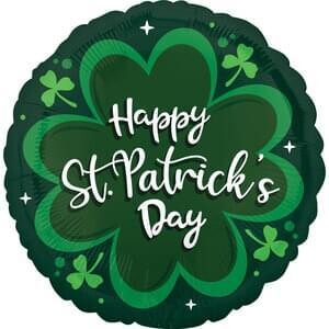 Anagram 18&quot;ST. Patrick&#39;s Day Green HX