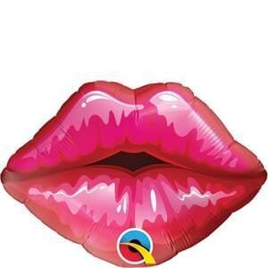 Qualatex Red Kissey Lips Mini Shape