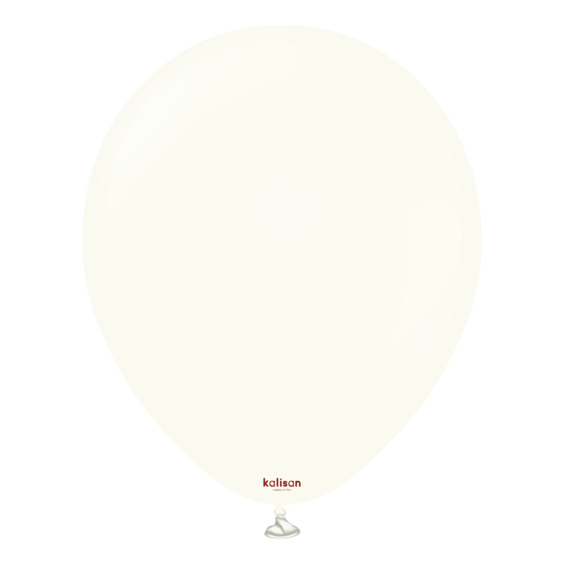 Kalisan 12&quot; Retro White (100 Per Bag)