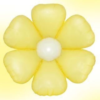 Daisy Balloon- Yellow ( Choose Size)