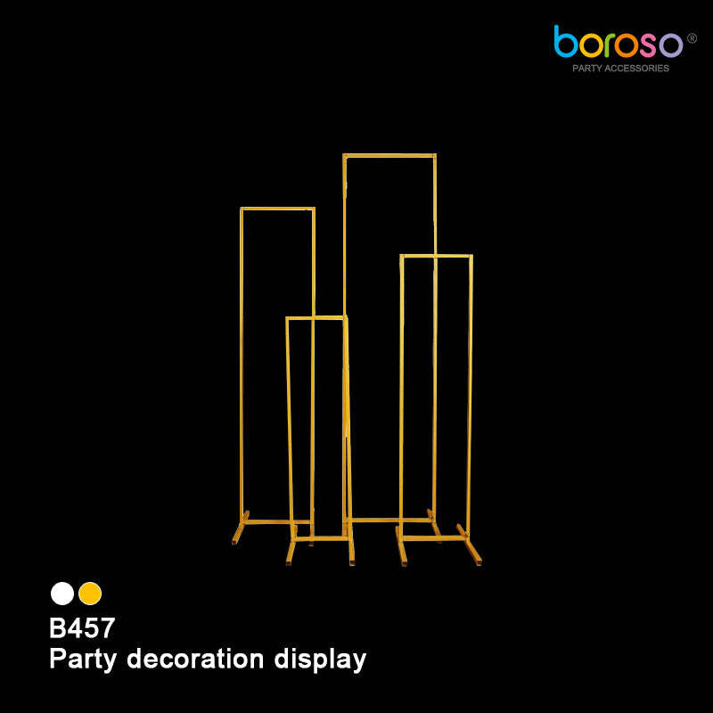Borosino Party Decoration Stand 4pcs Gold