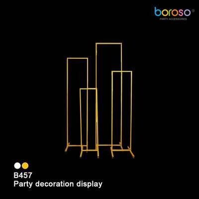 Borosino B457 Gold  Party Decoration Stand 4pcs