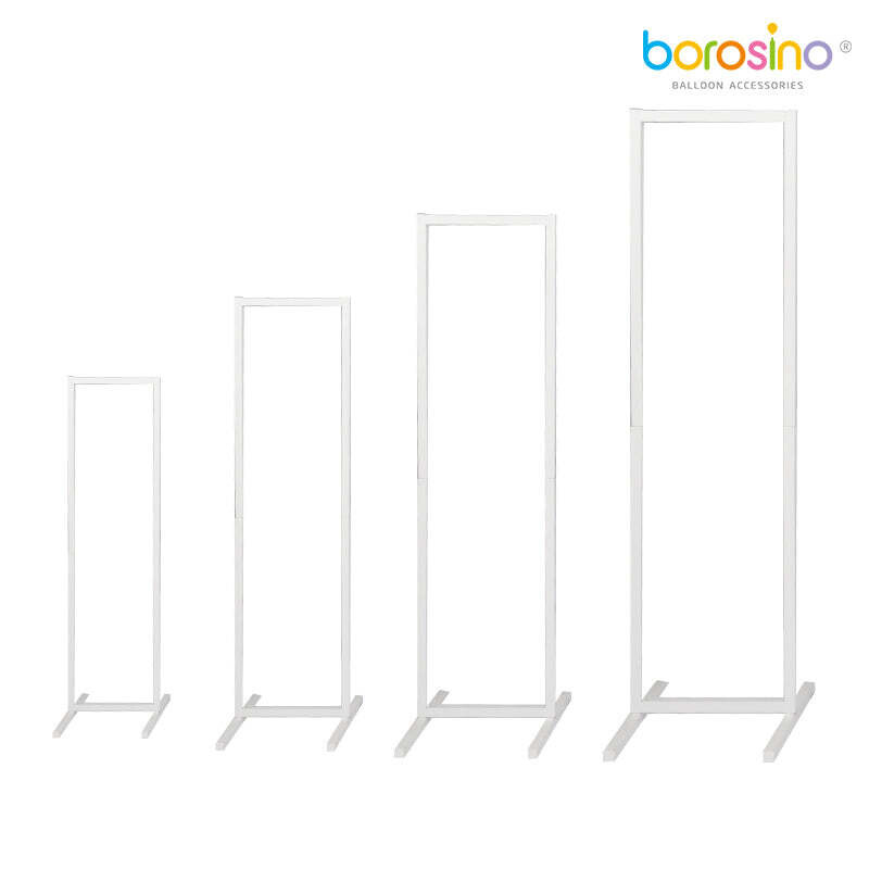 Borosino B457 White Party Decoration Stand 4pcs