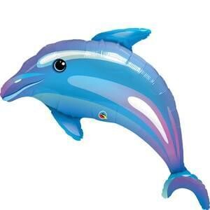 Qualatex 42&quot; Delightful Dolphin Helium Shape