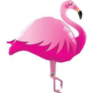 Qualatex 46&quot; Pink Flamingo Shape