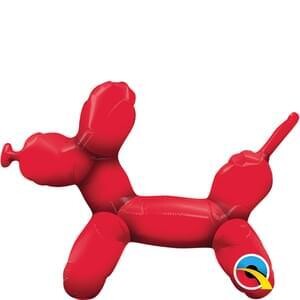 Qualatex 14&quot; Balloon Dog Red