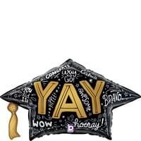 Betallic 30&quot; Grad Cap Words