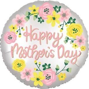 18&quot; Satin Infused Mother&#39;s Day Spring Floral
