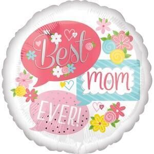 18&quot; Best Mom Ever Bubbles