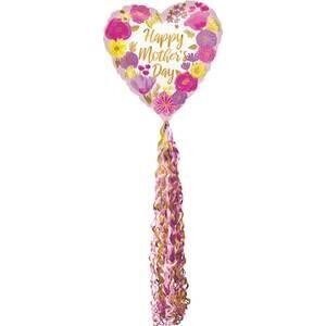 Happy Mother&#39;s Day Air Walker Floral Pom Pom