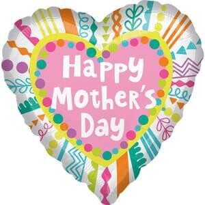18&quot; Happy Mother&#39;s Day Scribbles