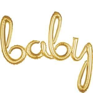 Baby Gold Script Phrase