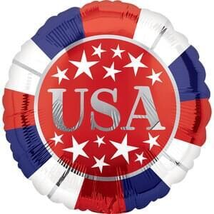 18&quot; Red, White, Blue, USA
