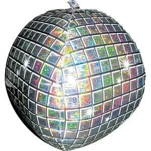 Disco Ball Holographic ultra shape