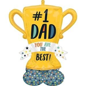 Best Dad Trophy Airloonz Large