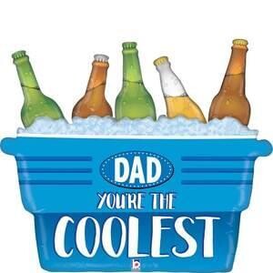 33" Coolest Dad Cooler Shape