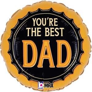 18" Best Dad Beer Max Float