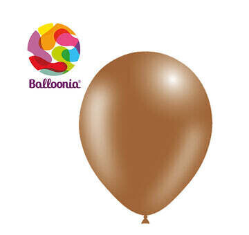 Balloonia 12&quot; Brown (50 Per Bag)