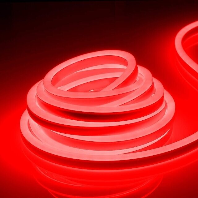 Red LED Light Rope (Choose Size)
