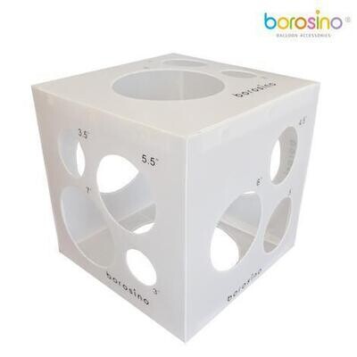 Borosino Balloon Sizer Cube Plastic