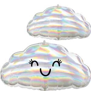 Anagram Iridescent Cloud Holographic Shape